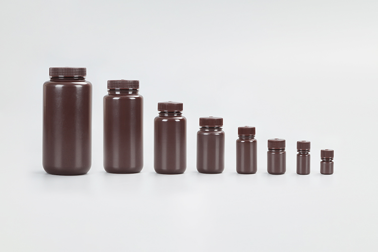 HDPE Brune reagensflasker